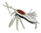 Metal lock knife  silver  large - 78