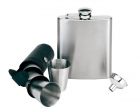 Hip flask 8oz  stainless steel - 129