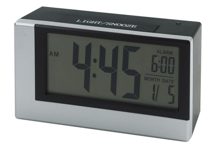 Alarm clock w. light sensor - 1