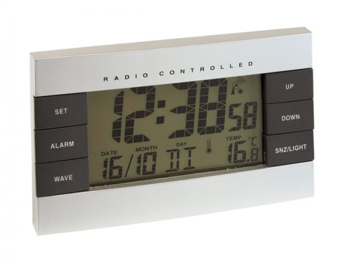 RC alarm clock  No Limit   silver - 1