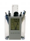 Desk clock w/ transparent LCD - 265