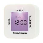 LCD alarm clock  Tower   silver/ - 267