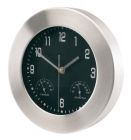 Alu wall clock . Jupiter  silver