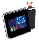 Table alarm clock  4 in 1  white - 254