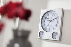 Wallclock Hygro-/ thermom. - 2