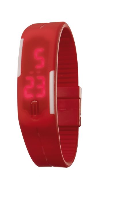 Wristwatch  In Time   red - 1