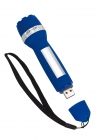 USB Rechargeable Torch  blue - 2