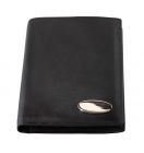 Leather credit card purse  black - 342