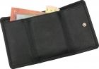 Leather credit card purse  black - 360