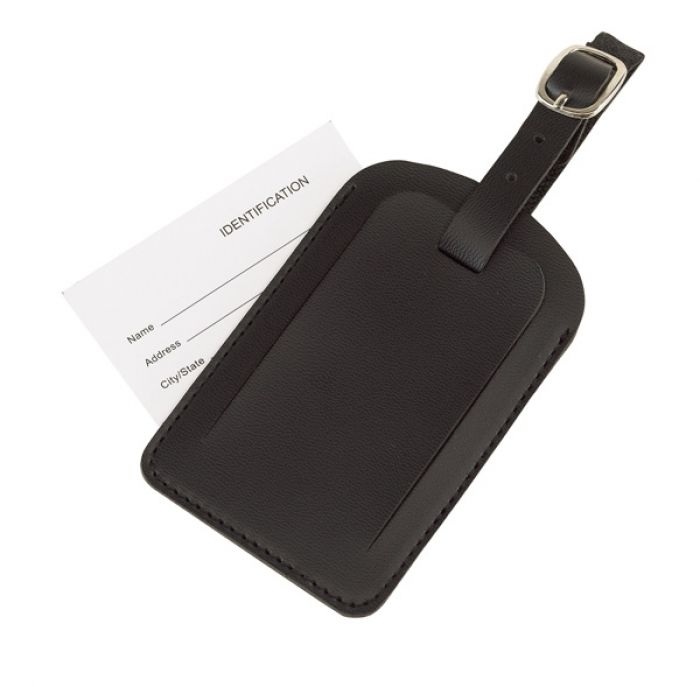 Luggage tag  Adventure    black - 1