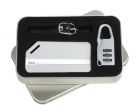 Luggage tag  Adventure    black - 414