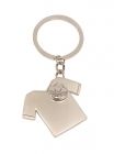 Metal keychain  Terra   silver - 451
