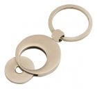 Metal keyholder  Hattrick   silver - 436