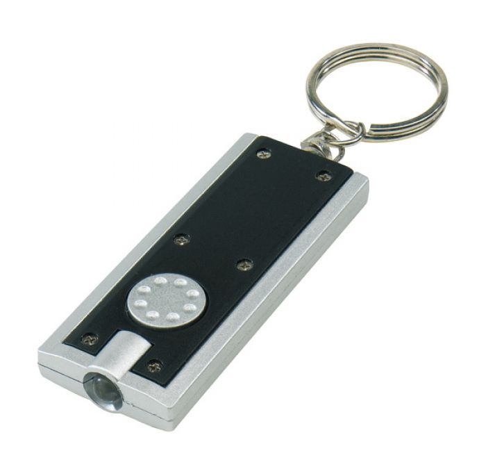 Keyholder w/ LED  Look  black/silv - 1
