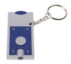 LED keyholder  Shopping   silver/blue