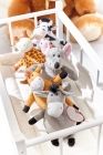 Plush lying elk  Fridolin  - 540