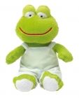 Plush rabbit  Minna  with green - 556