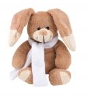 Plush bear with red triangle scarf - 553