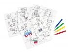 Colouring set  Creative colour  - 604