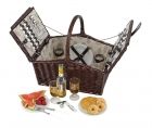 willow picnic basket  Summertime  - 665