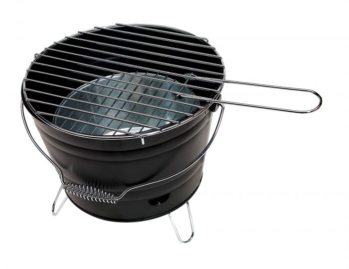 Mini BBQ Grill  Bucket   black - 1