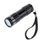 LED flashlight  Powerful  silver - 2