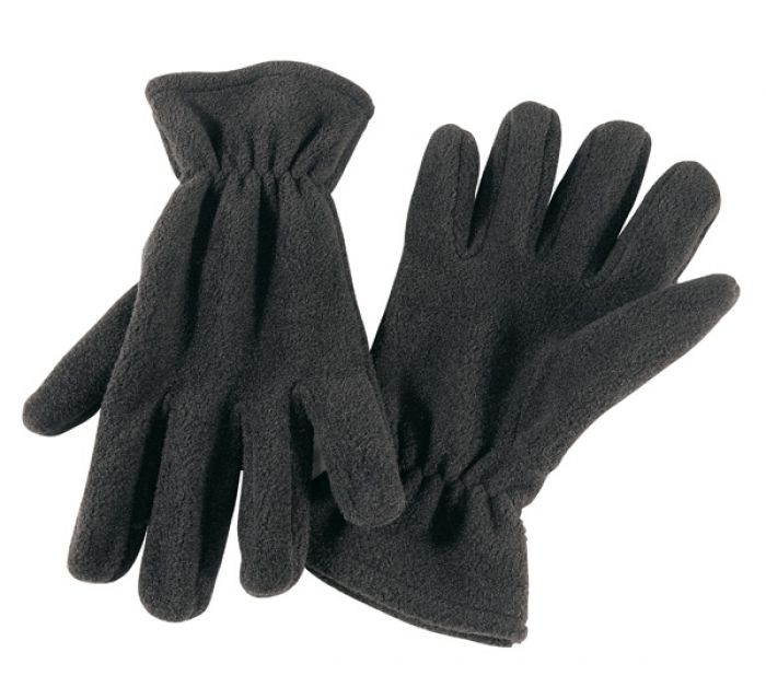 Glove  POLY.-FLEECE  BLACK - 1