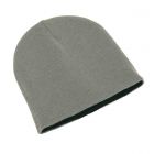 knitting hat 100% acrylic silver/black - 1