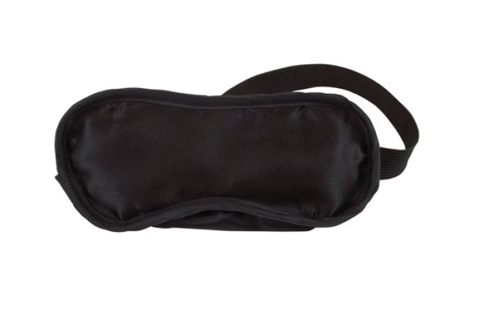 Eye patch  Satin/Polyester  black - 1