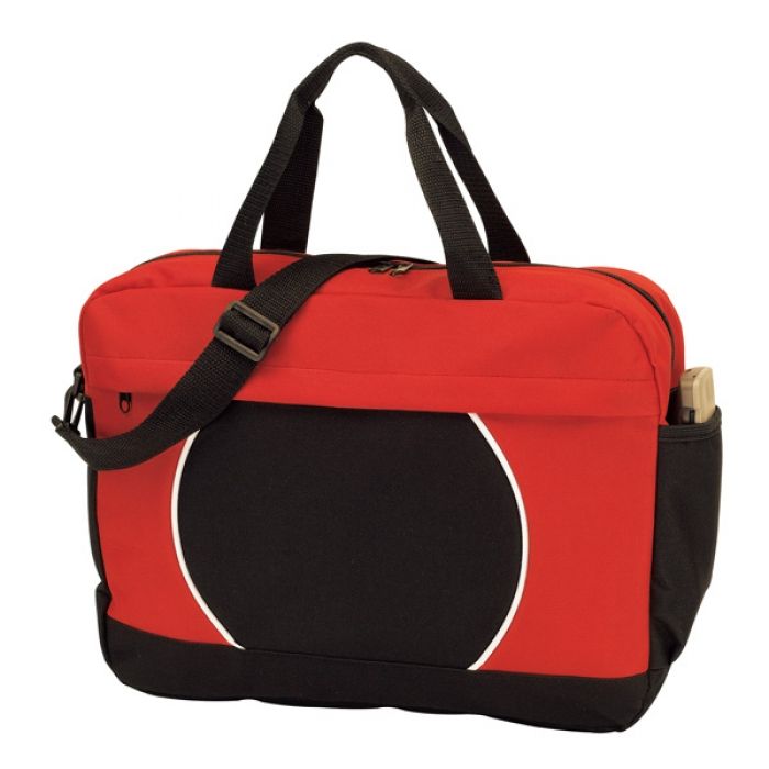 document bag PI 600D black/red - 1