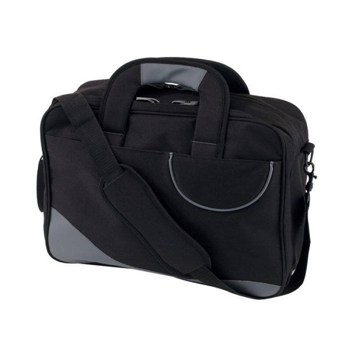 Reporter bag  Multi 600D  black/grey - 1