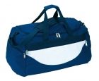 Sports bag  Champ 600D  royalbl/white - 3