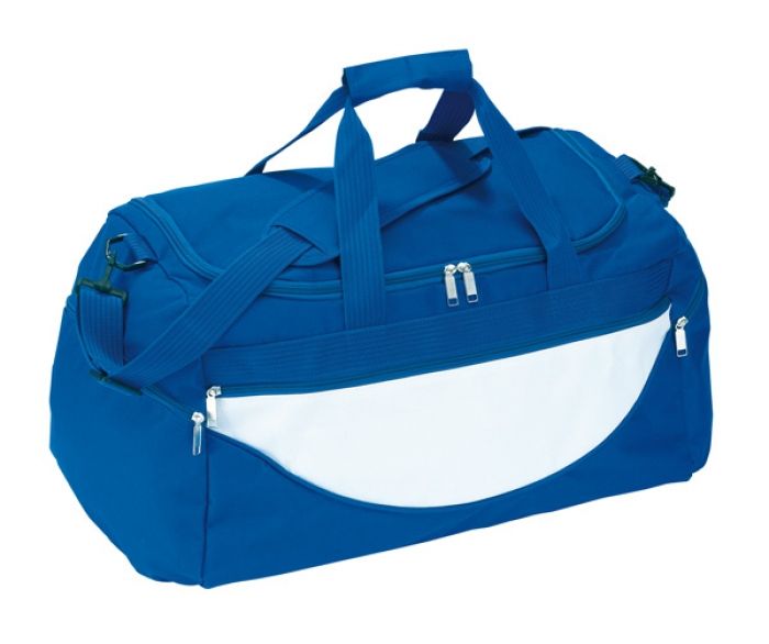 Sports bag  Champ 600D  royalbl/white - 1