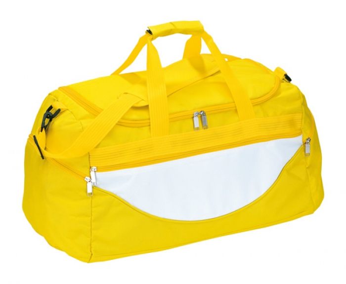 Sports bag  Champ 600D  yellow/white - 1