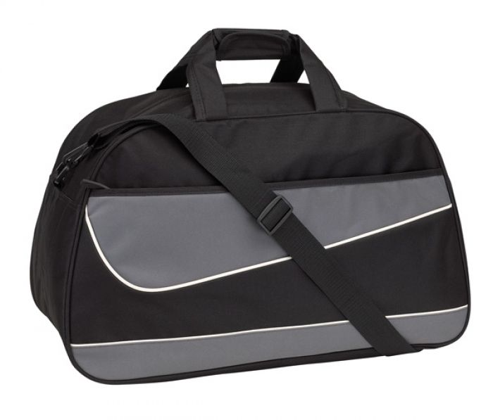 Sports bag  Pep   600D  black/grey - 1