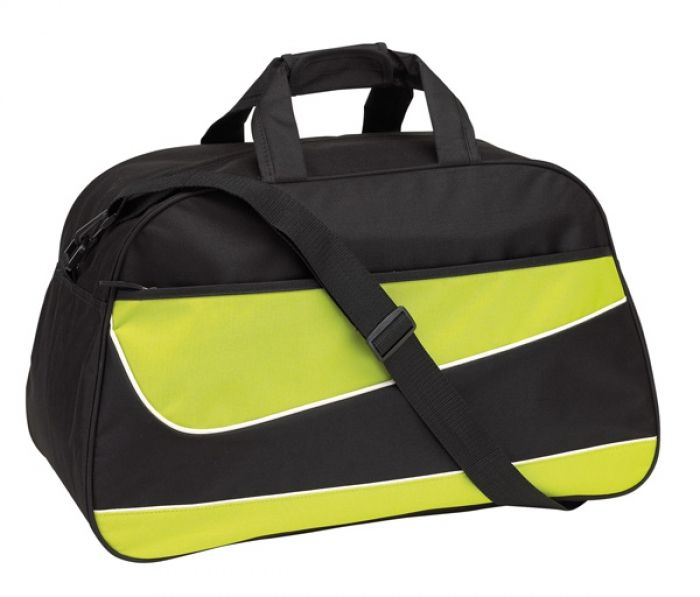 Sports bag  Pep   600D  black/green - 1
