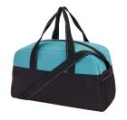 Sports bag  Fitness  300D black/turquo