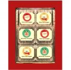 6 Kerstbonbons geschenkdoos