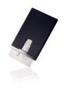 Card Houder en Beeper Zwart titanium