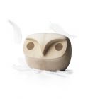 Howdy owl, deco item medium Hout