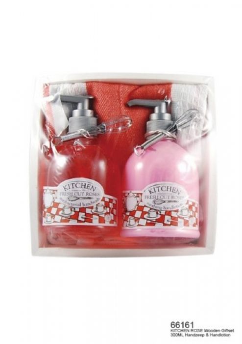 KITCHEN ROSE wooden giftset 3 items - 1
