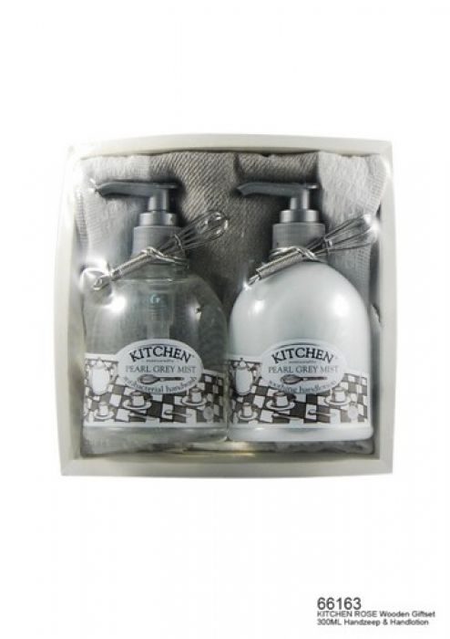 KITCHEN PEARL GREY MIST wooden giftset 3 items - 1