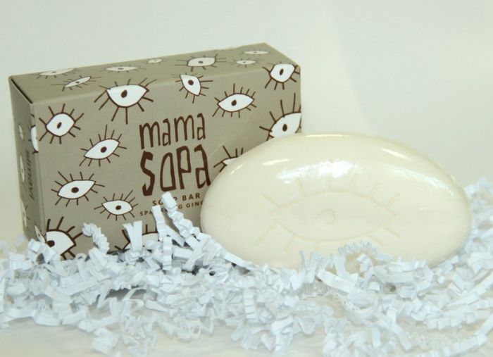 MAMA SOPA sparklin ginger soapbar - 1