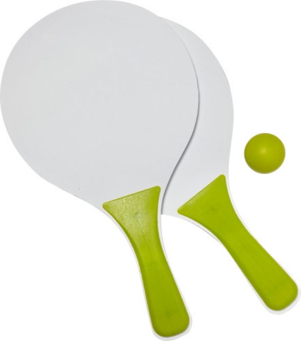 Houten strand tennisset Eliza - 1