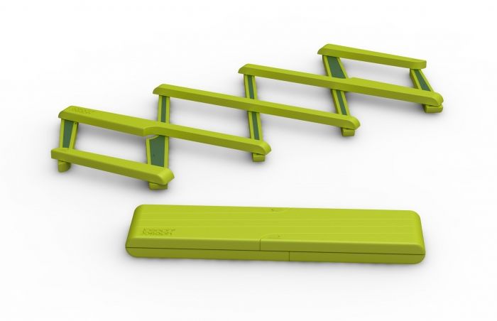 Tafel onderzetter voor pannen uitrekbaar stretch Groen - 1