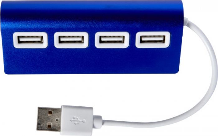 Aluminium USB hub Leo - 1