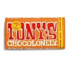 Tony's Chocolonely Melk-Karamel Zeezout, 180 gram