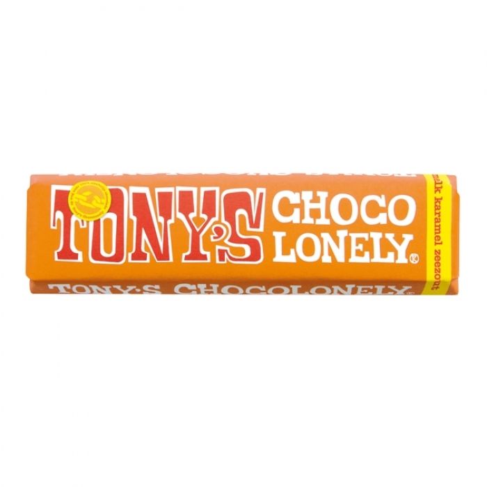 Tony's Chocolonely Melk-Karamel Zeezout, 47 gram - 1