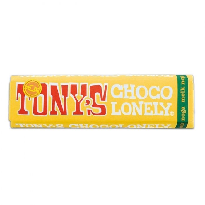 Tony's Chocolonely Melk-Nougat reep, 47 gram - 1