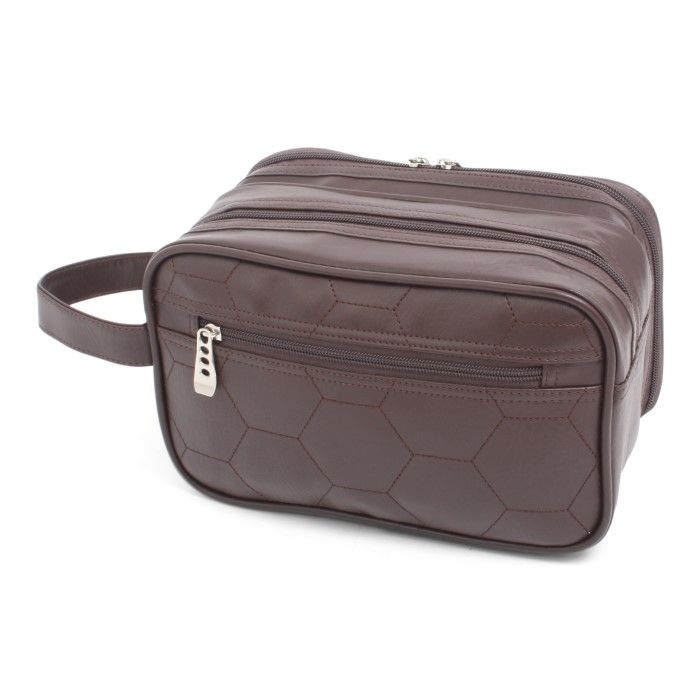 Retro Cosmetic Bag El Clasico Brown - 1